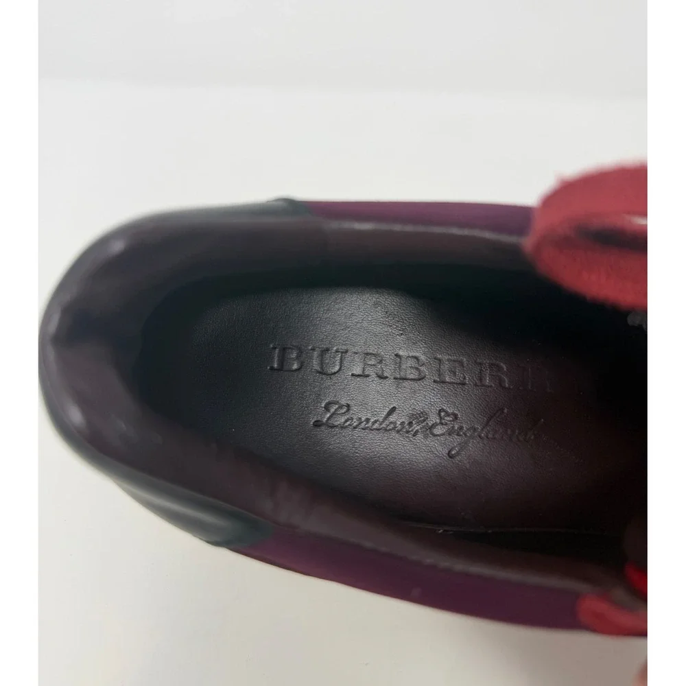 Burberry Regis Sneaker Red/Black Size 10 US 43 EU